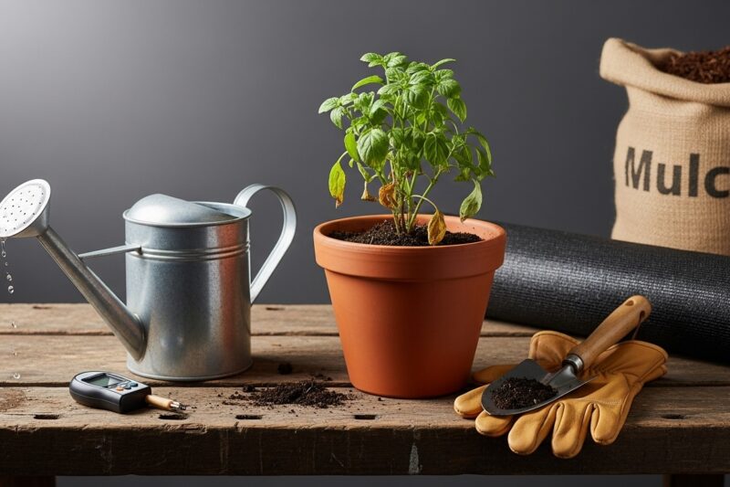 Jak dbać o ogród latem podczas upałów?