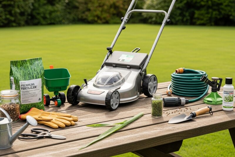 Jak dbać o trawnik wiosną i latem?