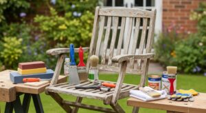 Jak odnowić stare meble ogrodowe?