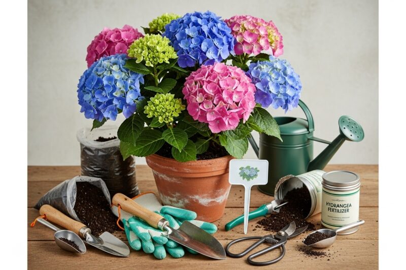 Jak sadzić i pielęgnować hortensje w ogrodzie?