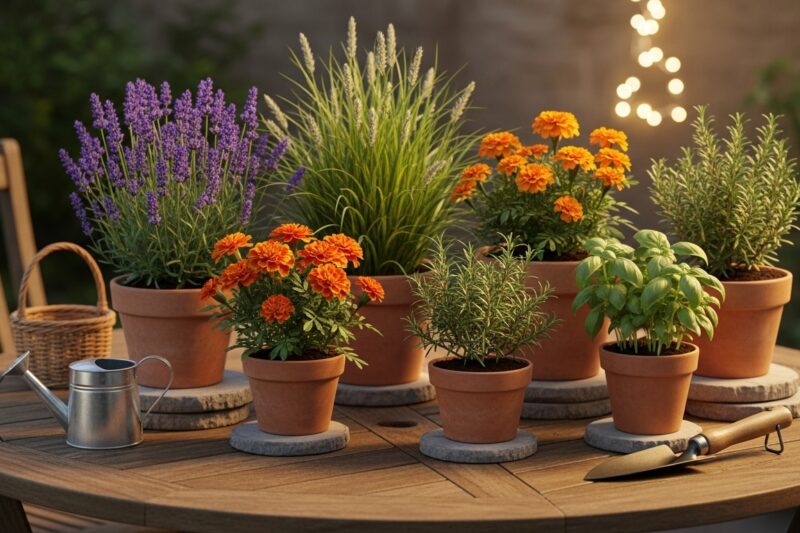 Jakie rośliny odstraszają komary i meszki?