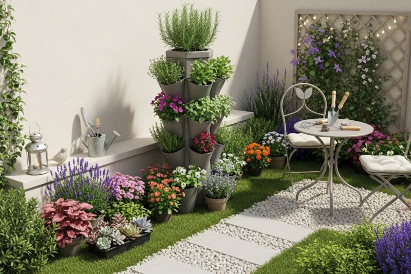 Jakie rośliny wybrać do małego ogrodu?