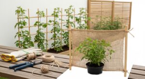 Jak chronić rośliny przed silnym wiatrem?