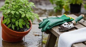 Jak dbać o rośliny po intensywnych opadach deszczu?