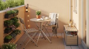 Jakie meble ogrodowe najlepiej sprawdzają się na małych tarasach?