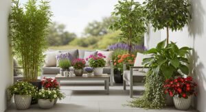 Jakie rośliny warto posadzić przy tarasie wypoczynkowym?